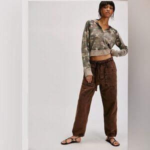 Free People Brown Skinny Jeans